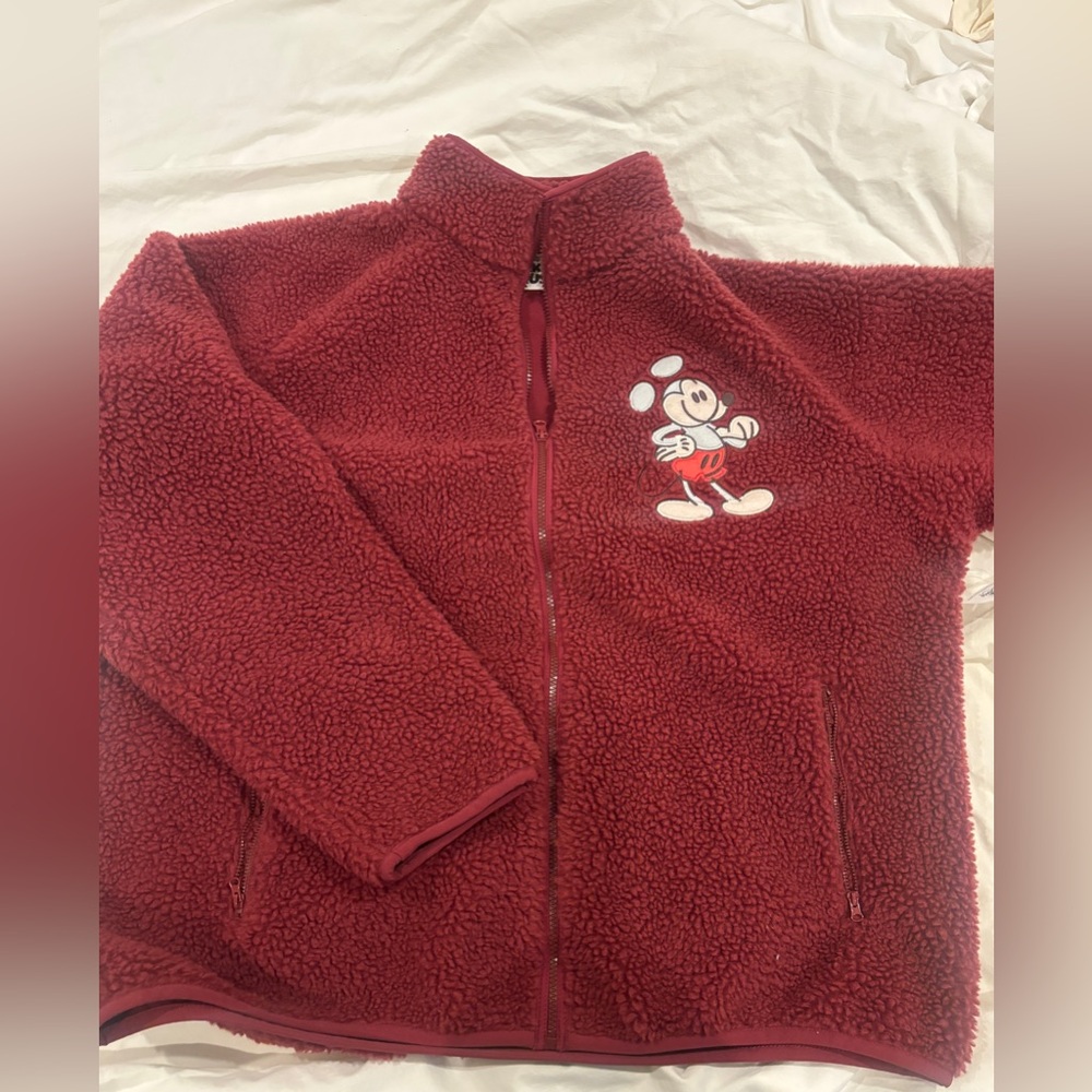 Disney Mickey Mouse Sherpa Jacket - NWT (New) XXL